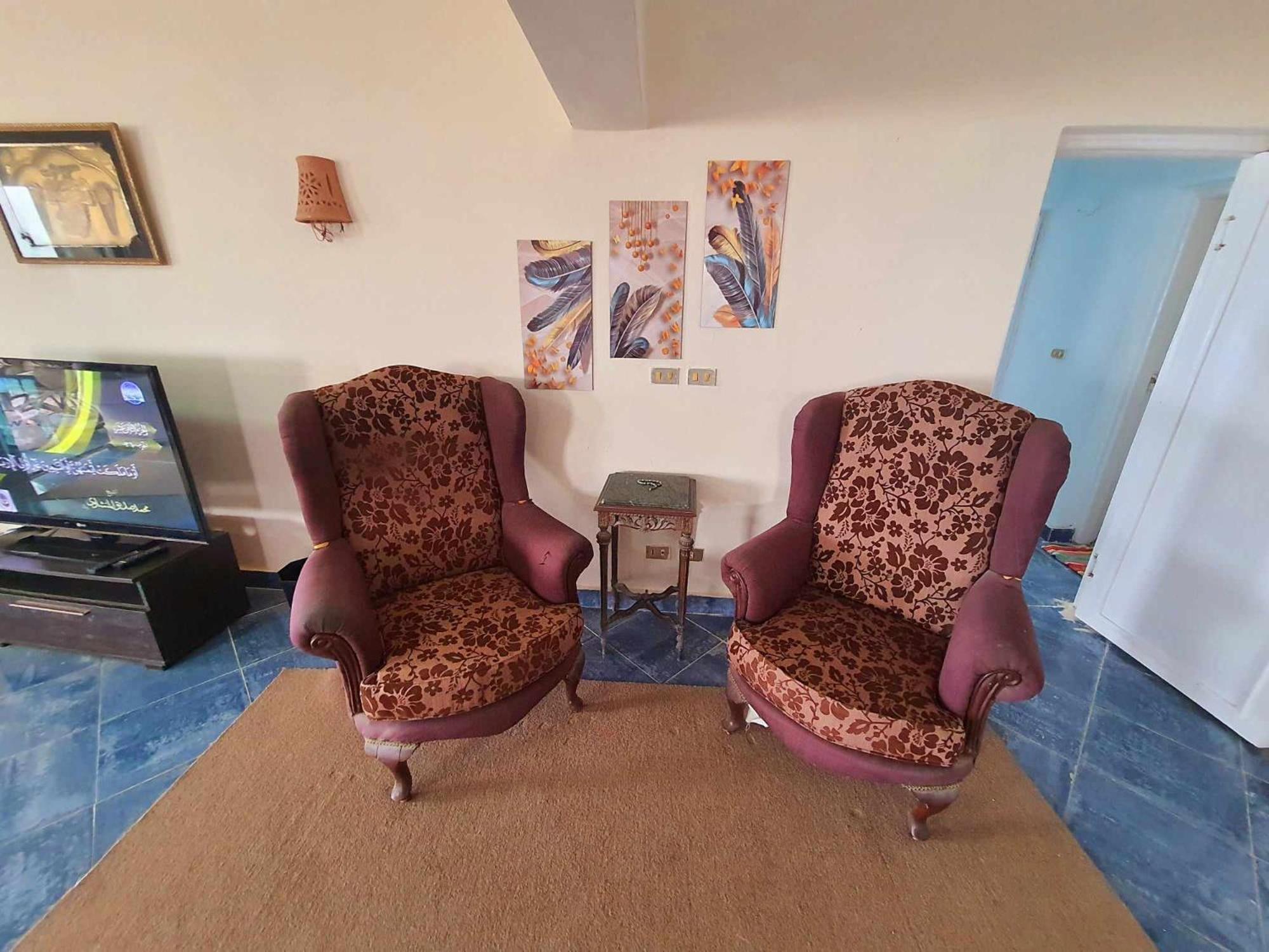 Sea View Free Wifi 3 Bedrooms 2 Toilets 5th Floor Bellevue Village Agami Available Year Days & 5 Heavy Blanket Available Appartement