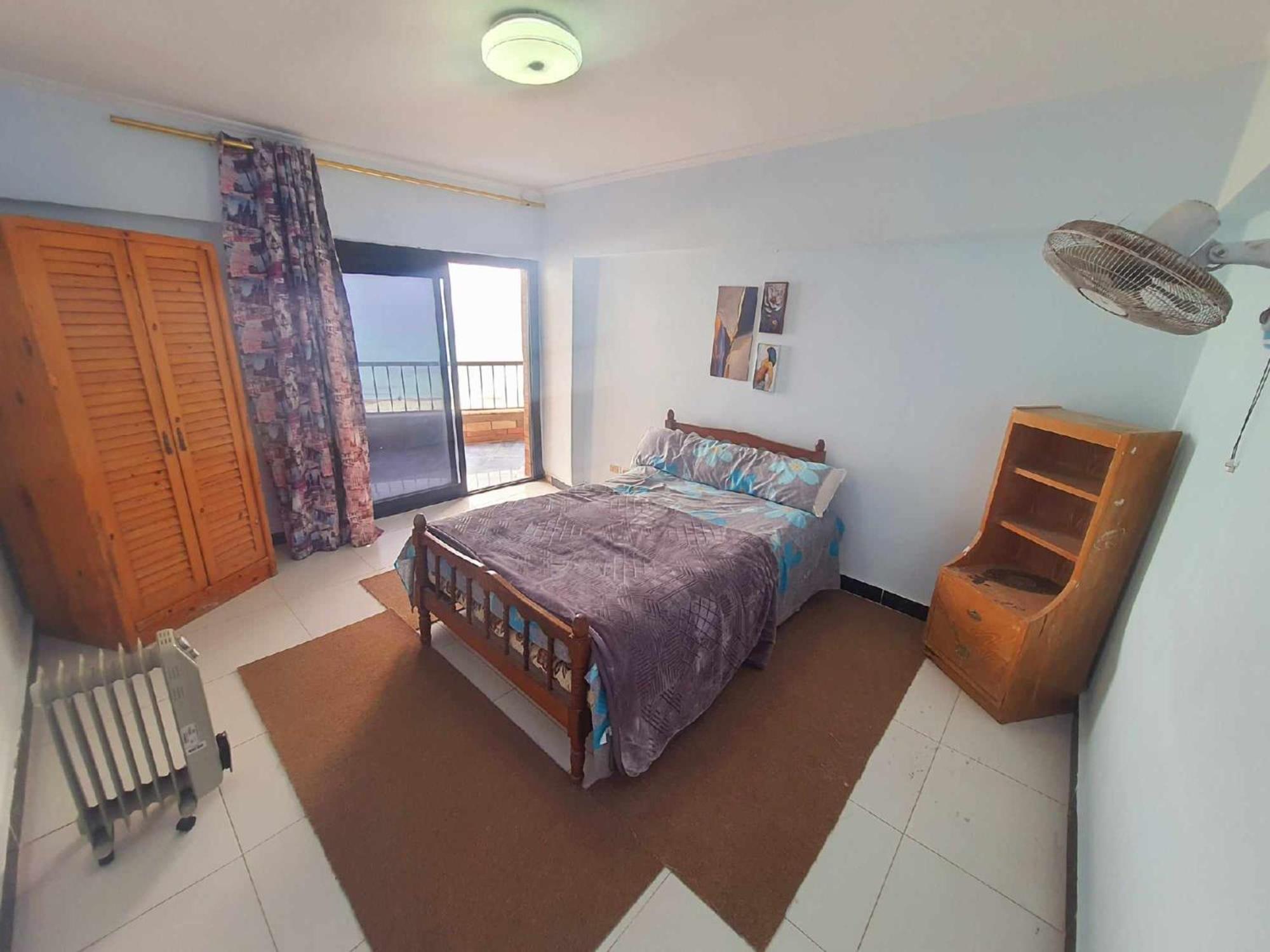 Sea View Free Wifi 3 Bedrooms 2 Toilets 5th Floor Bellevue Village Agami Available Year Days & 5 Heavy Blanket Available *