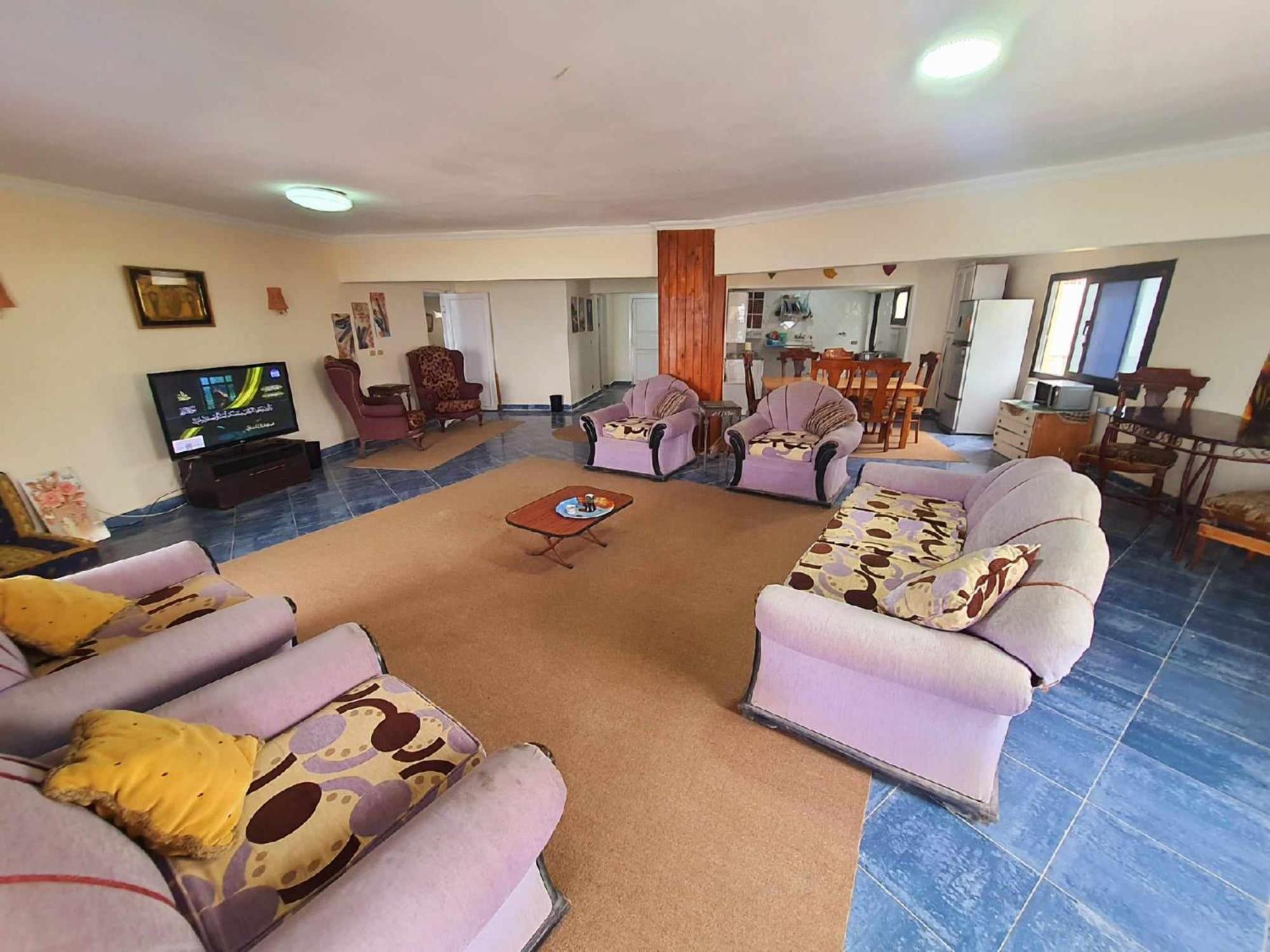 Sea View Free Wifi 3 Bedrooms 2 Toilets 5th Floor Bellevue Village Agami Available Year Days & 5 Heavy Blanket Available